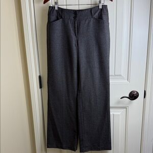 George Brown Wide-Leg Tweed Trousers Women's Size 8
